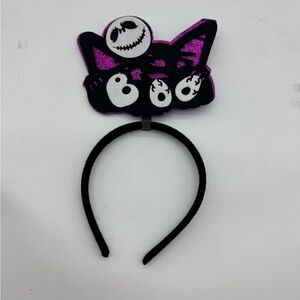 Purple and Black Halloween Headband for Women